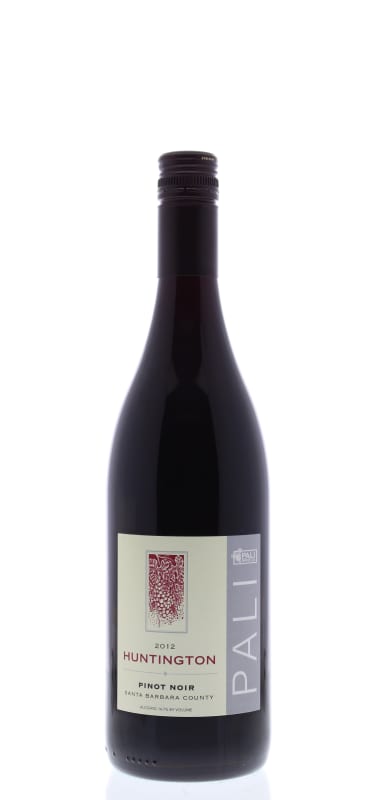 Pali Wine Co Huntington Pinot Noir 2012 Front Bottle Shot