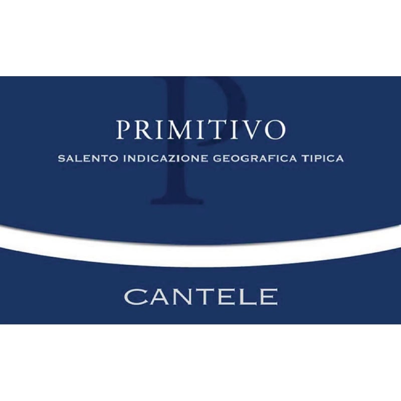 Cantele Primitivo 2011 Front Label