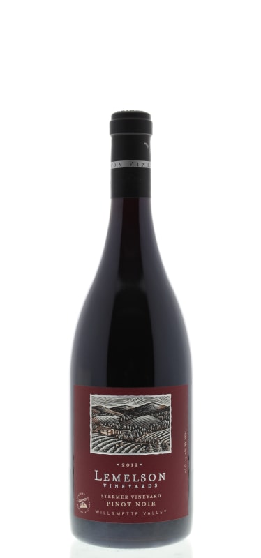 Lemelson Stermer Vineyard Pinot Noir 2012 Front Bottle Shot