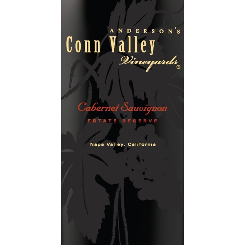 Anderson's Conn Valley Vineyards Cabernet Sauvignon Reserve (375ML half-bottle) 2010 Front Label