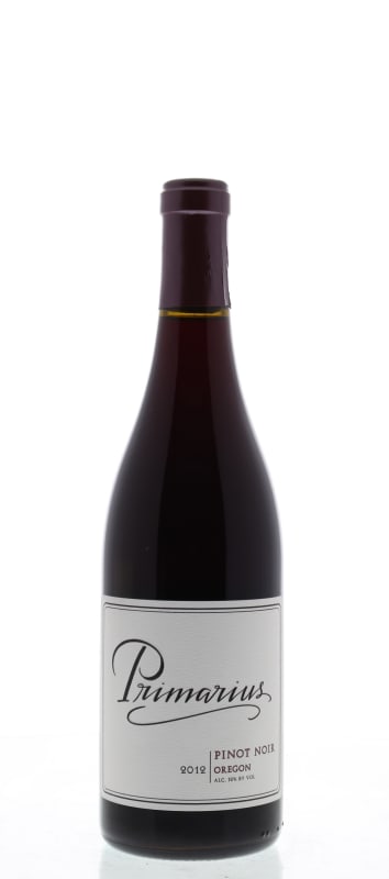 Primarius Pinot Noir 2012 Front Bottle Shot