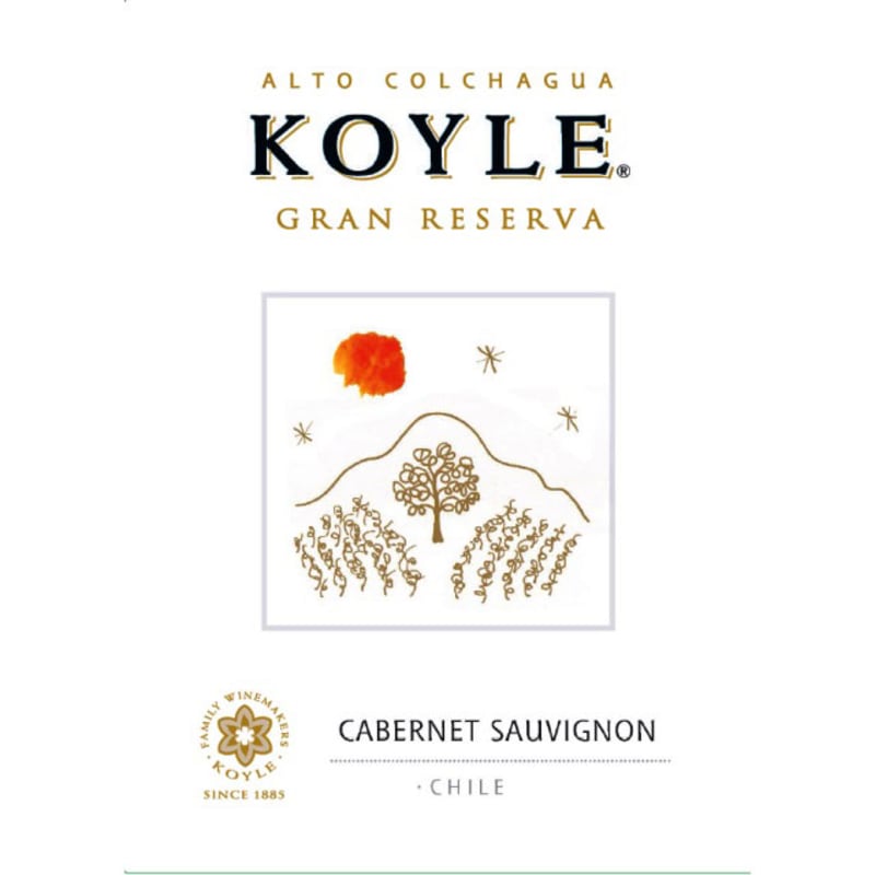 Koyle Gran Reserva Cabernet Sauvignon 2011 Front Label