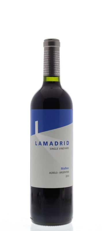 Lamadrid Single Vineyard Malbec 2013 Front Bottle Shot