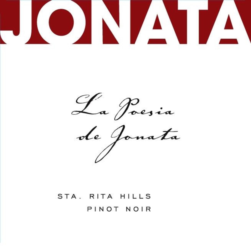Jonata La Poesia de Jonata Pinot Noir 2008 Front Label