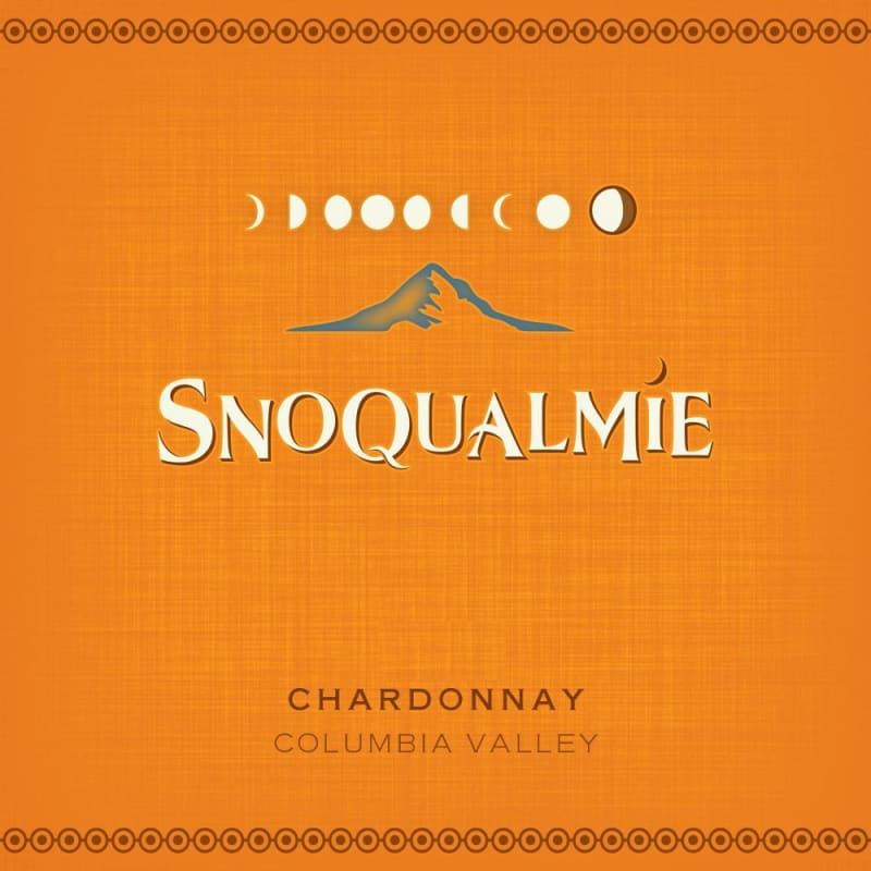 Snoqualmie Chardonnay 2012 Front Label