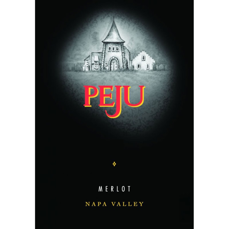 Peju Winery Merlot 2010 Front Label