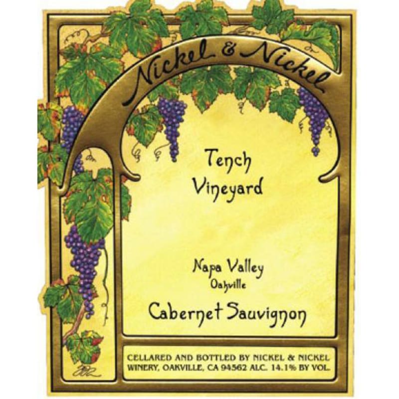 Nickel & Nickel Tench Vineyard Cabernet Sauvignon 2011 Front Label