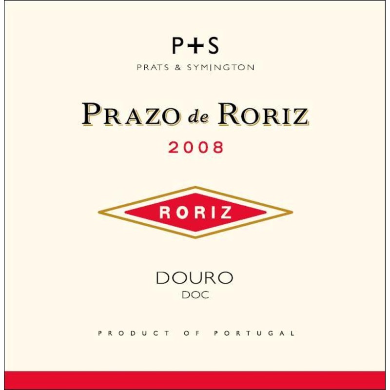 Prats & Symington Prazo de Roriz 2008 Front Label