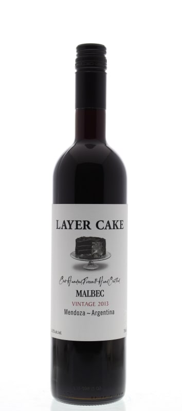 Layer Cake Malbec 2013 Front Bottle Shot