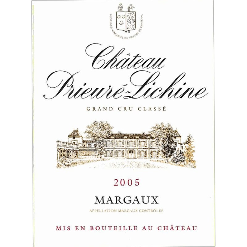 Chateau Prieure-Lichine (1.5L Magnum) 2005 Front Label