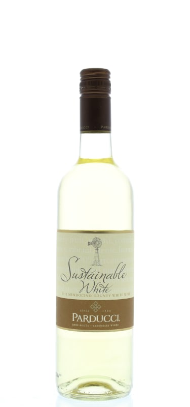 Parducci Sustainable White 2013 Front Bottle Shot