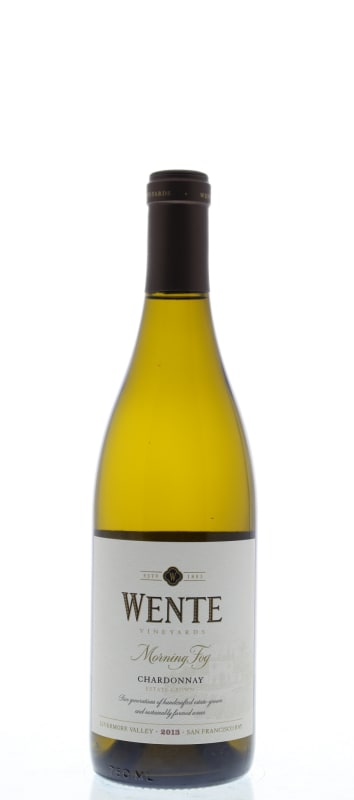 Wente Morning Fog Chardonnay 2013 Front Bottle Shot