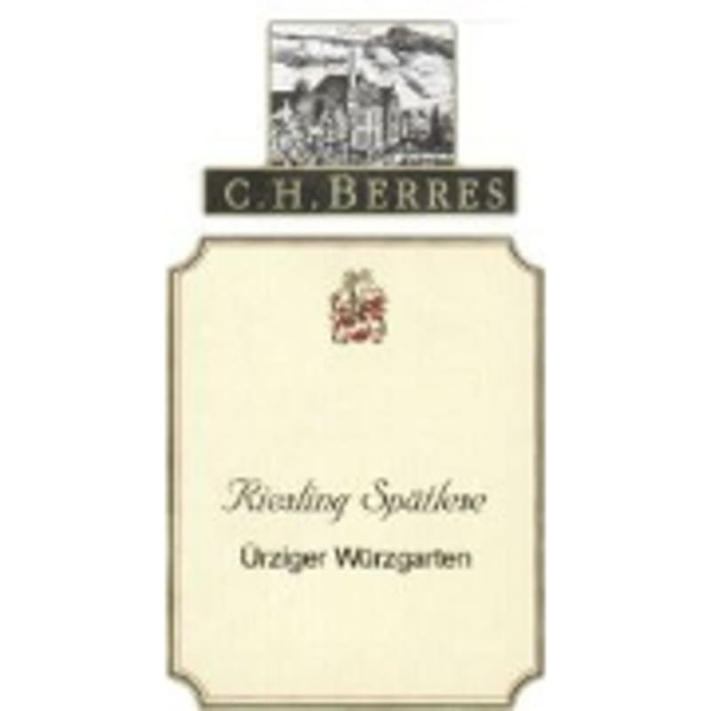 Weingut C. H. Berres Urziger Wurzgarten Riesling Spatlese 2002 Front Label