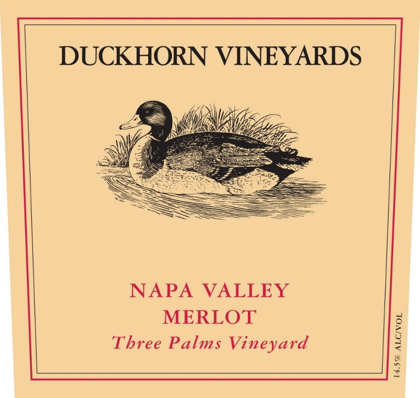 Duckhorn Estate Grown Merlot (1.5L Magnum) 1995 Front Label