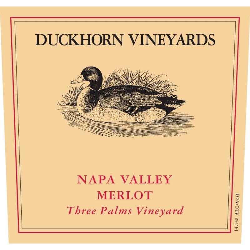 Duckhorn Napa Valley Merlot (1.5 Liter Magnum) 1995 Front Label