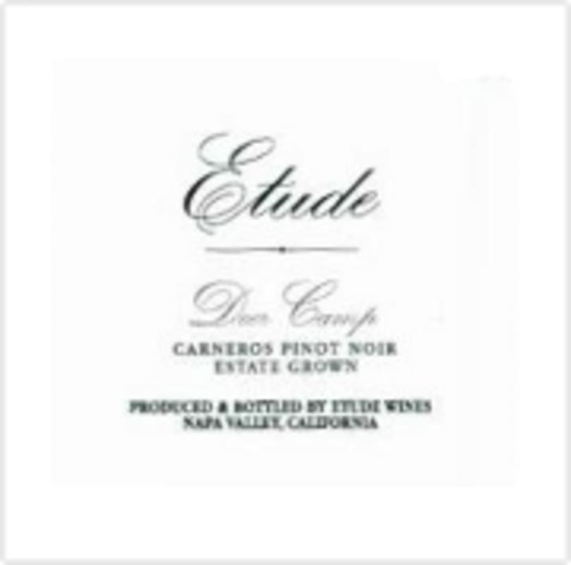 Etude Deer Camp Pinot Noir 2004 Front Label