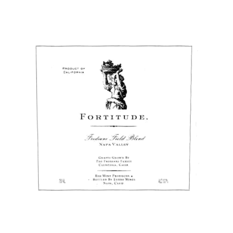 Etude Fortitude Frediani Field Blend 2005 Front Label