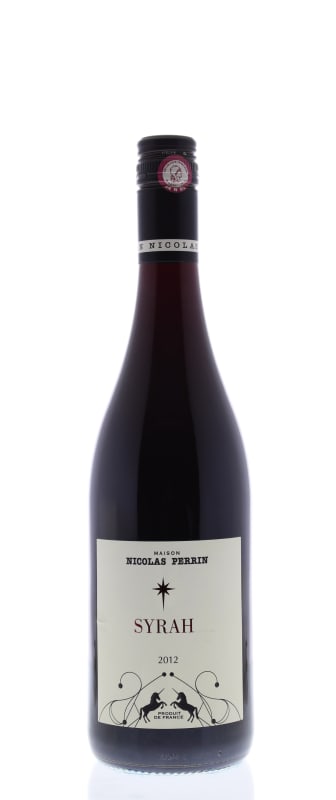 Maison Nicolas Perrin Syrah 2012 Front Bottle Shot