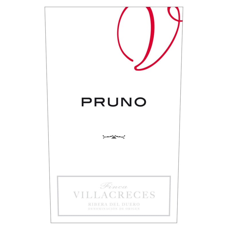 Finca Villacreces Pruno 2012 Front Label