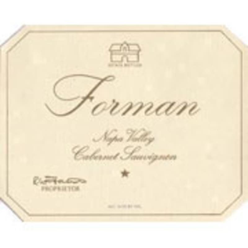 Forman Cabernet Sauvignon (1.5 Liter Magnum) 1998 Front Label