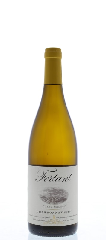 Fortant Coast Select Chardonnay 2013 Front Bottle Shot