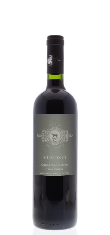 Haras de Pirque Hussonet Gran Reserva Cabernet Sauvignon 2010 Front Bottle Shot