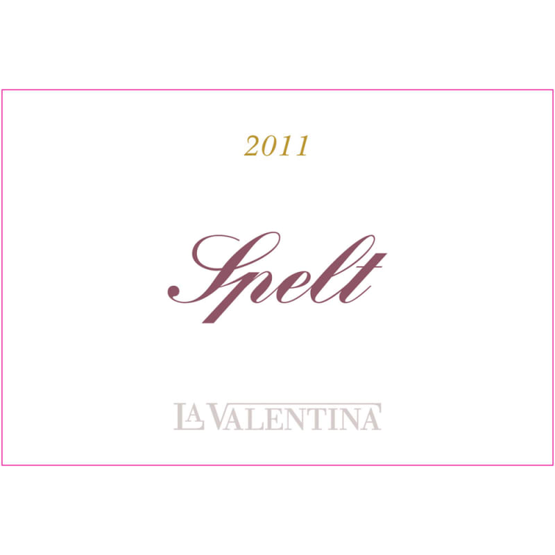 La Valentina Montepulciano d'Abruzzo Spelt Riserva 2011 Front Label