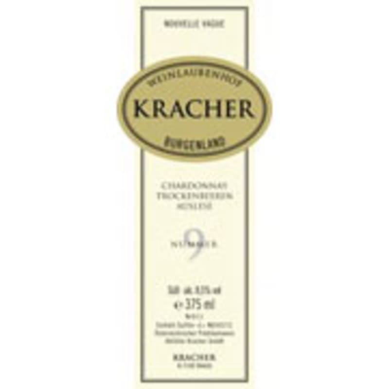 Kracher No. 9 Chardonnay Trockenbeerenauslese (375ML half-bottle) 1998 Front Label
