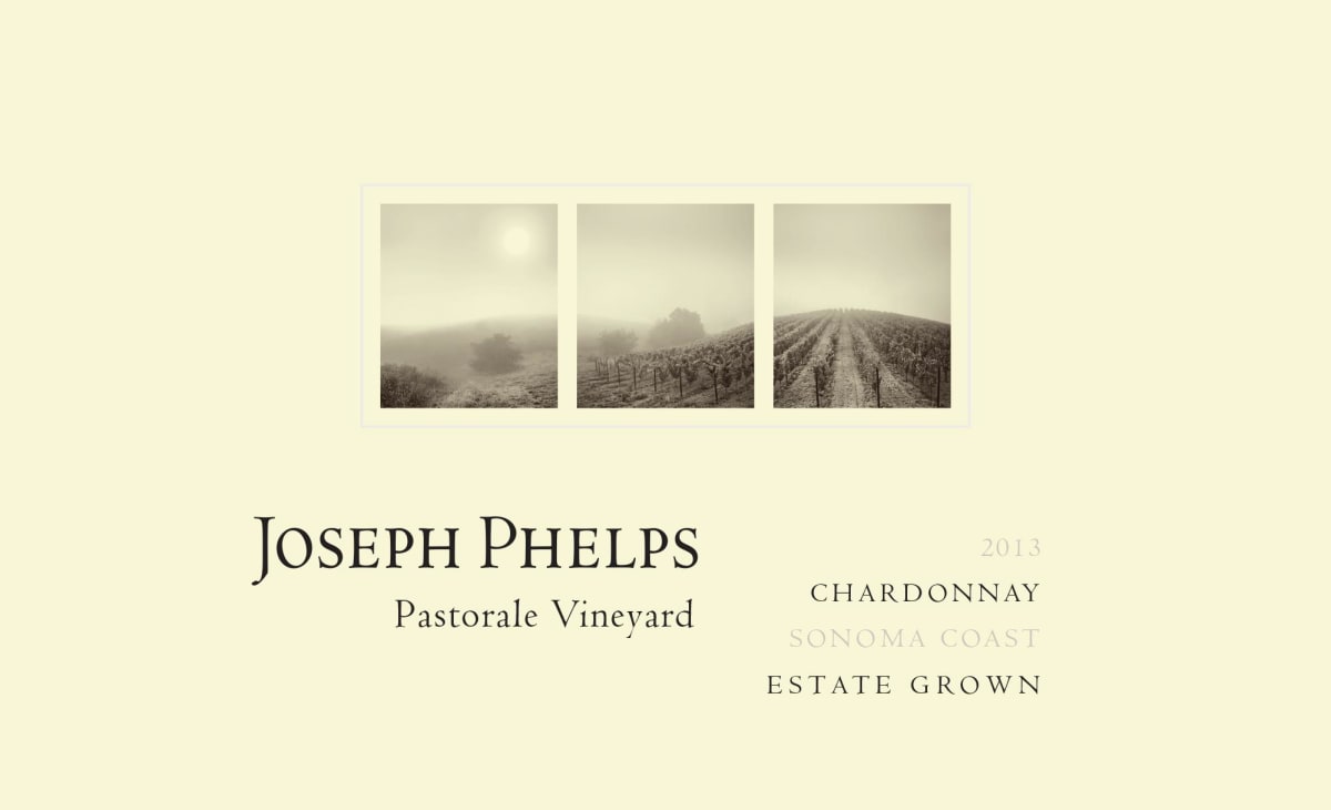Joseph Phelps Pastorale Vineyard Chardonnay 2013 Front Label