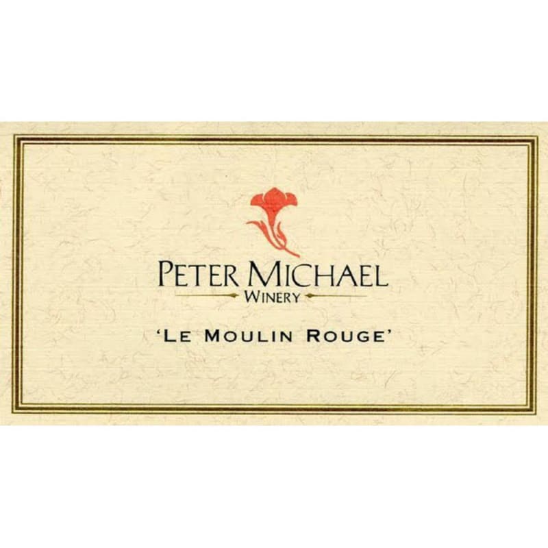 Peter Michael Le Moulin Rouge Pinot Noir 1997 Front Label