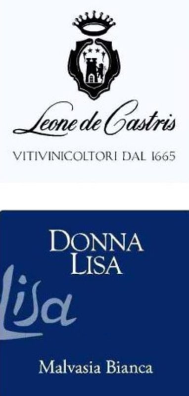 Leone de Castris Salento Donna Lisa Malvasia Bianca 2014 Front Label