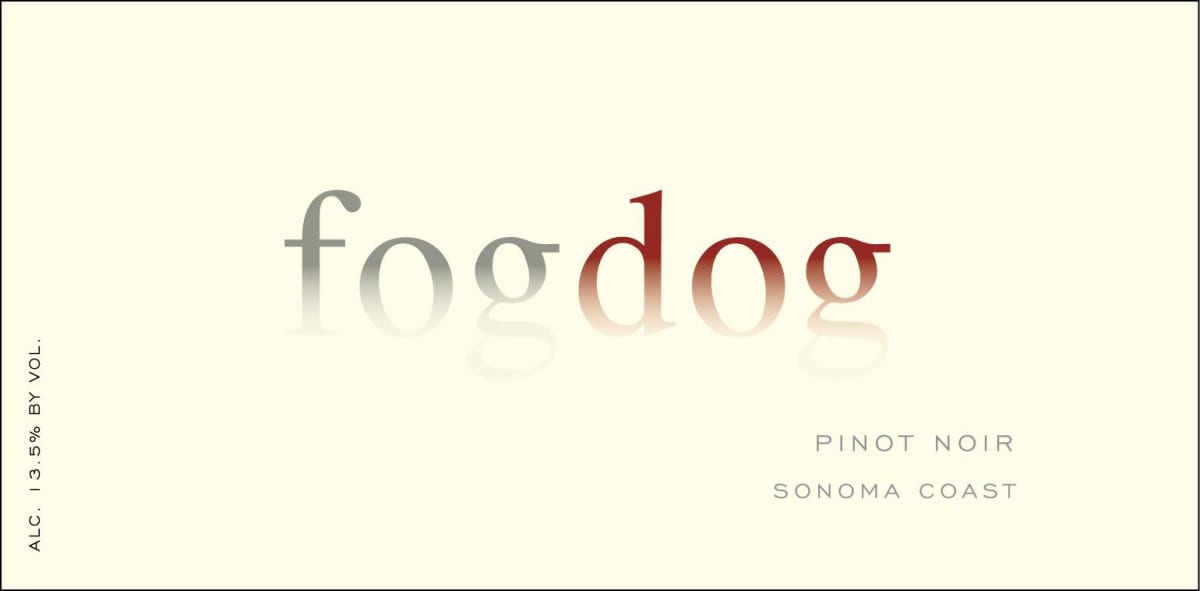 Joseph Phelps Fogdog Sonoma Coast Pinot Noir 2010 Front Label