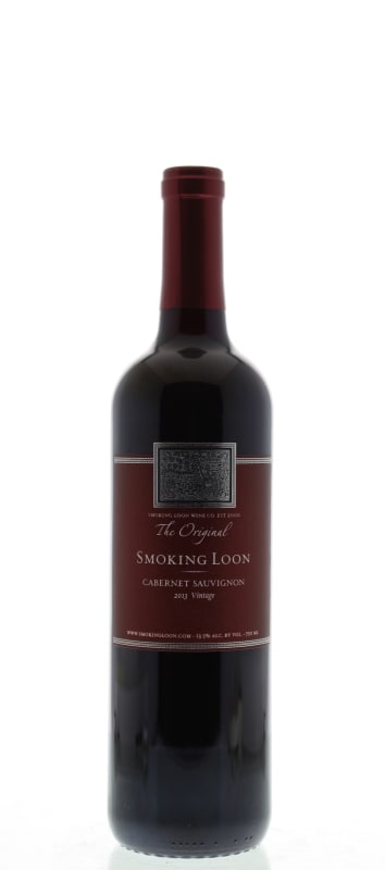 Smoking Loon Cabernet Sauvignon 2013 Front Bottle Shot