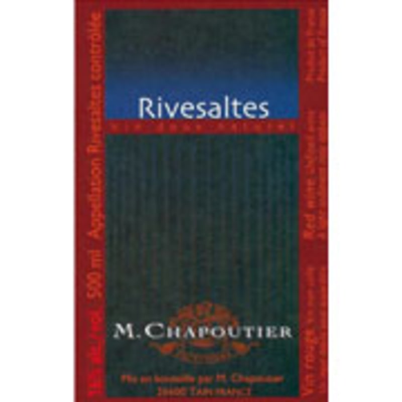 Bila-Haut by Michel Chapoutier Rivesaltes 2001 Front Label