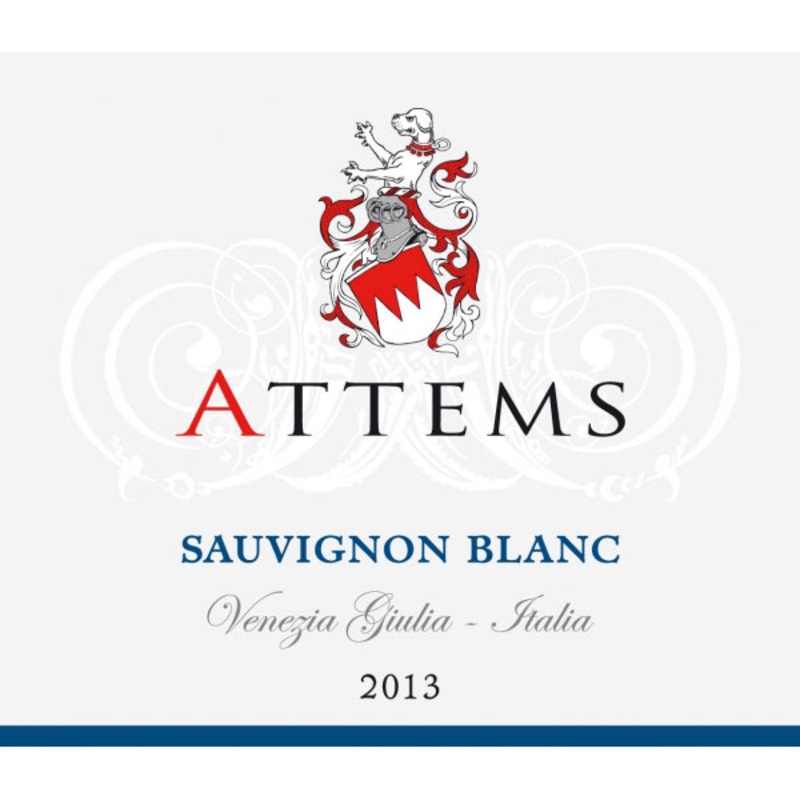 Attems Sauvignon Blanc 2013 Front Label