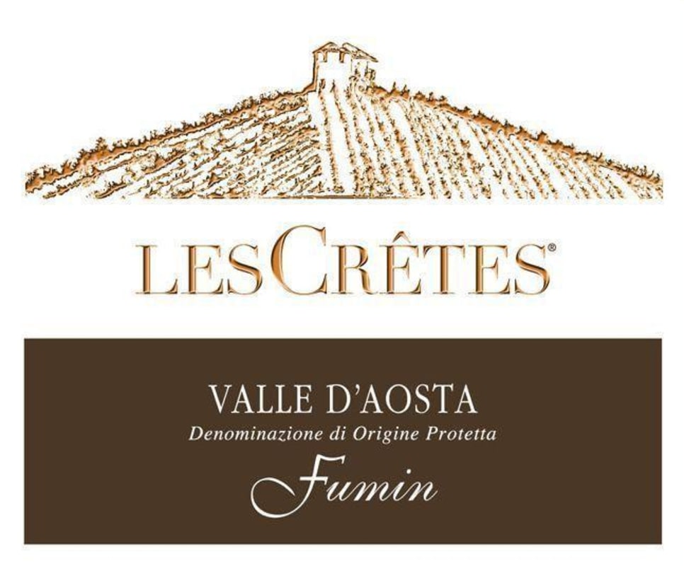 Les Cretes Aosta Valley Valle d'Aosta Fumin 2013 Front Label