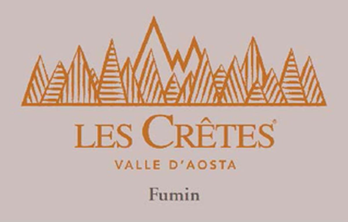 Les Cretes Aosta Valley Valle d'Aosta Fumin 2014 Front Label
