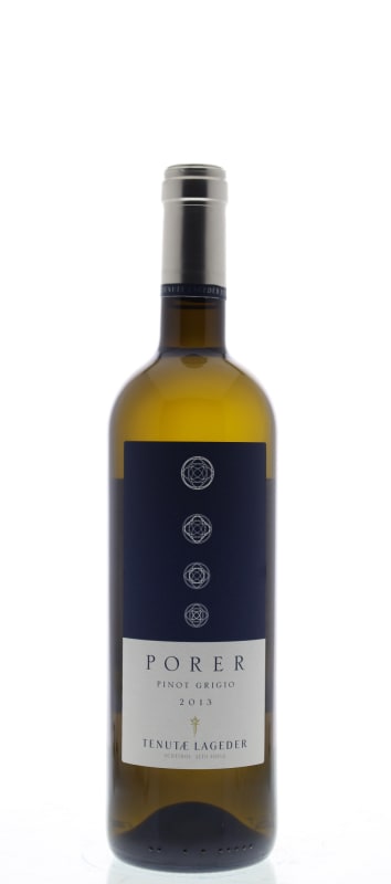 Alois Lageder Porer Pinot Grigio 2013 Front Bottle Shot