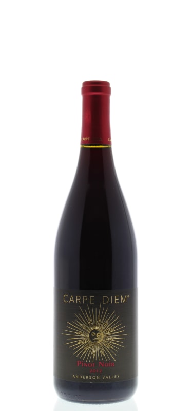 Carpe Diem Pinot Noir 2012 Front Bottle Shot