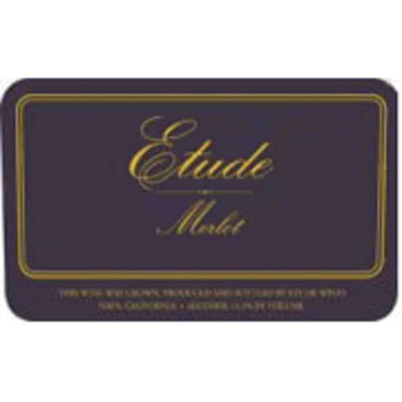 Etude Oakville Merlot 2003 Front Label