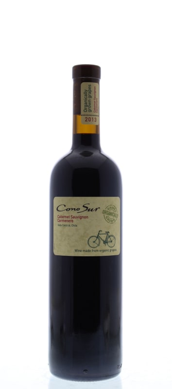 Cono Sur Organic Cabernet Sauvignon/Carmenere 2013 Front Bottle Shot