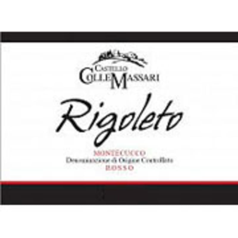 ColleMassari Montecucco Rigoleto 2008 Front Label