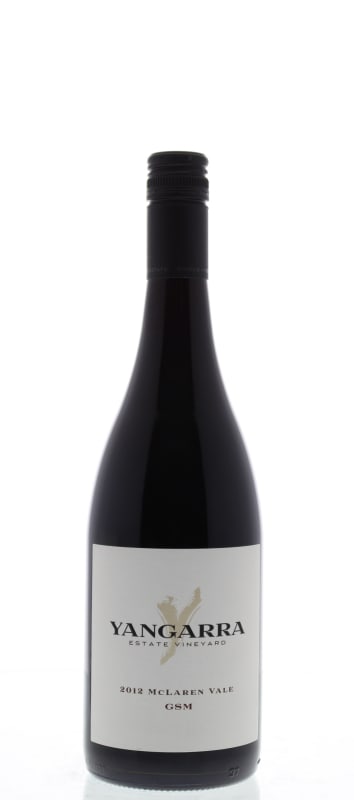 Yangarra GSM 2012 Front Bottle Shot