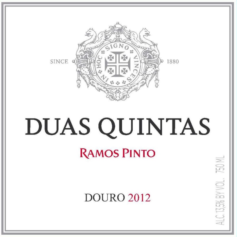 Ramos Pinto Duas Quintas 2012 Front Label