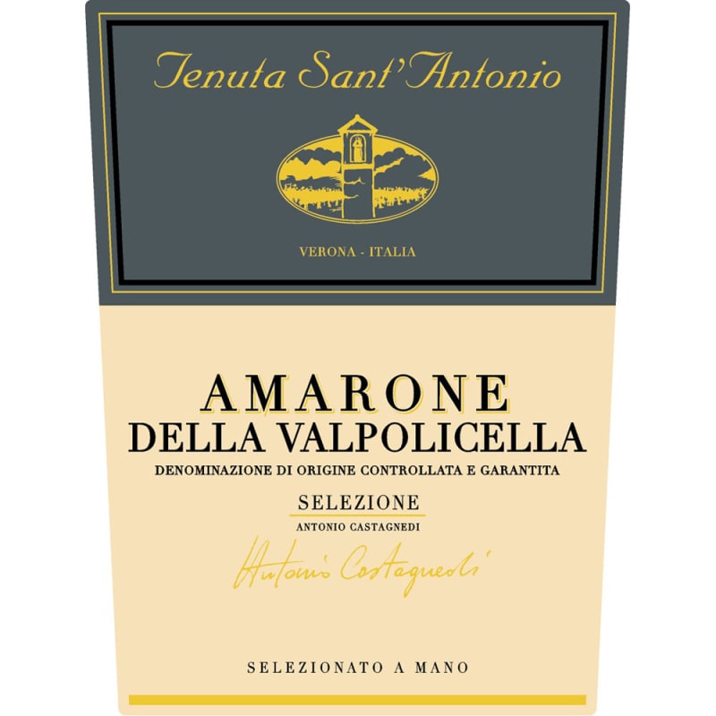Tenuta Sant'Antonio Amarone Selezione Antonio Castagnedi 2010 Front Label