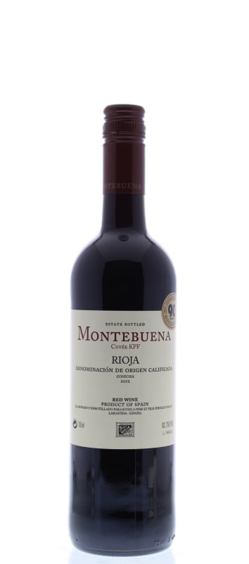 Montebuena Rioja 2012 Front Bottle Shot