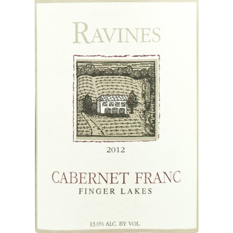 Ravines Dry Riesling 2012 Front Label