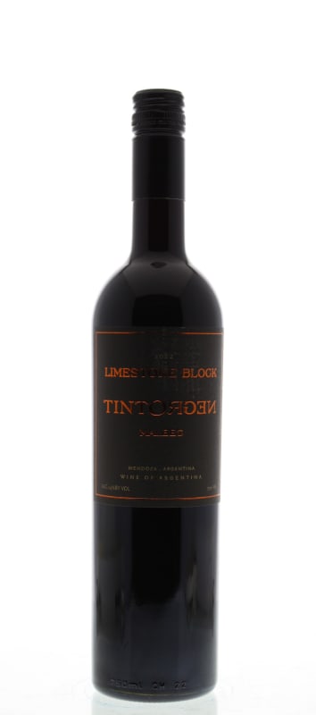 TintoNegro Limestone Block Malbec 2012 Front Bottle Shot
