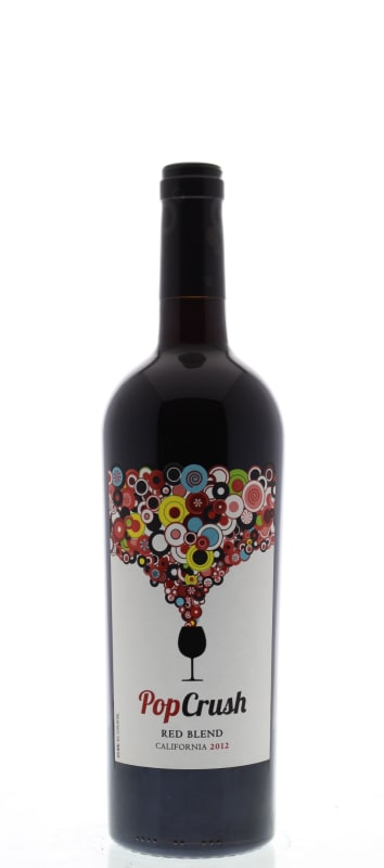 Pop Crush Red Blend 2012 Front Bottle Shot