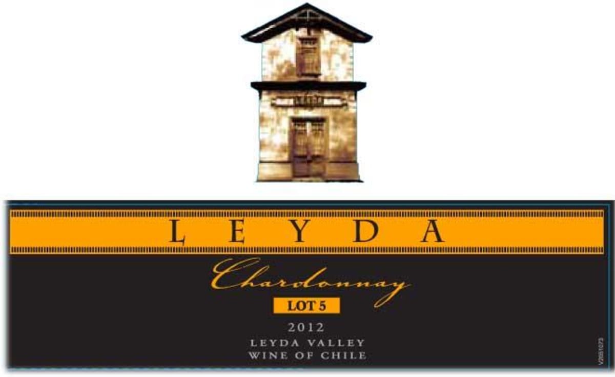 Leyda Lot 5 Chardonnay 2012 Front Label